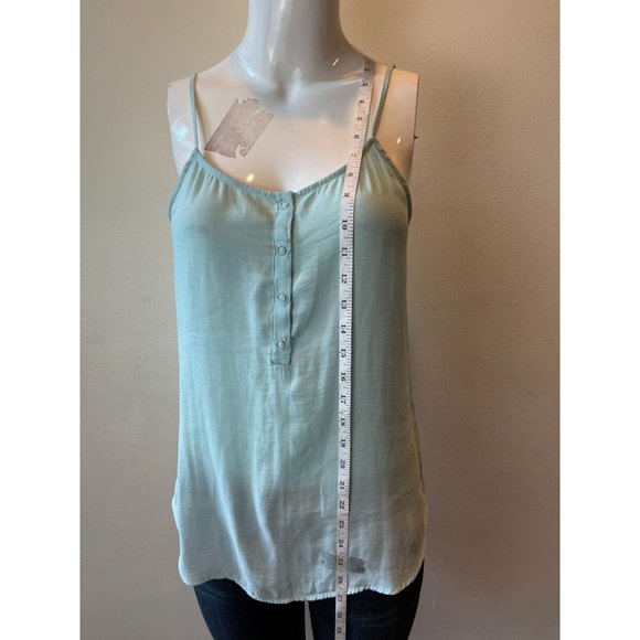 Ro&De Women's Button Up Front Cami Blouse Top XFJ502023RK Sky Blue Size Small - Picture 5 of 9